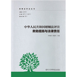 中华人民共和国婚姻法评注·救助措施与法律责任(精装)
